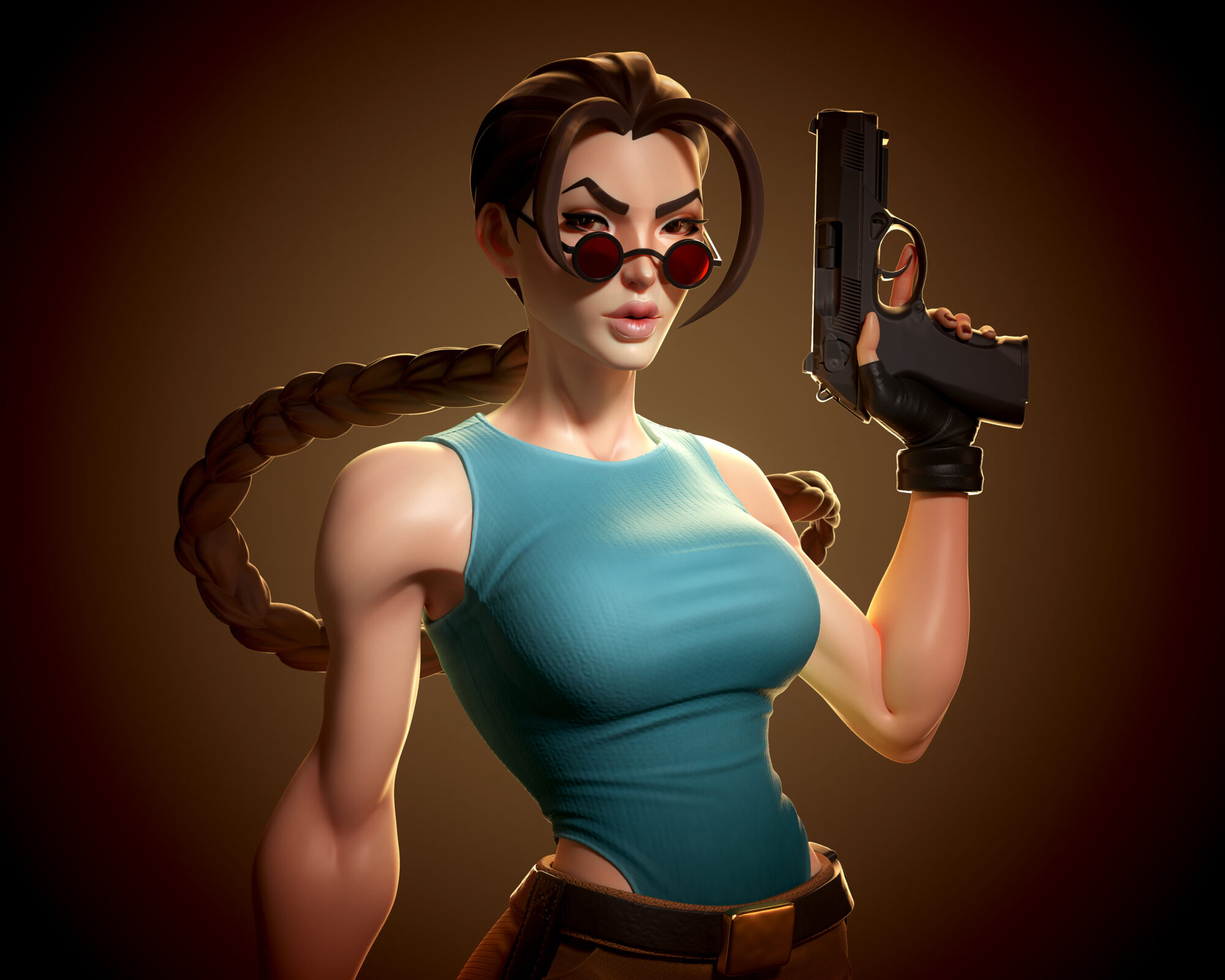 lara croft 2022 concept art