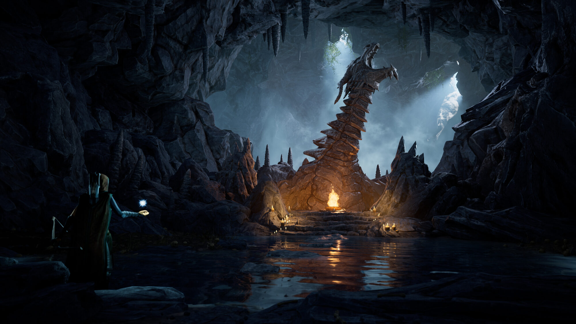 Dragon Cave Environment Breakdown James Naughton Games Artist